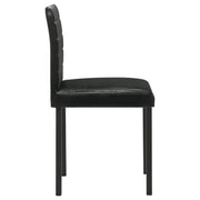 Garza Upholstered Dining Side Chair Black (Set of 4) - 193982