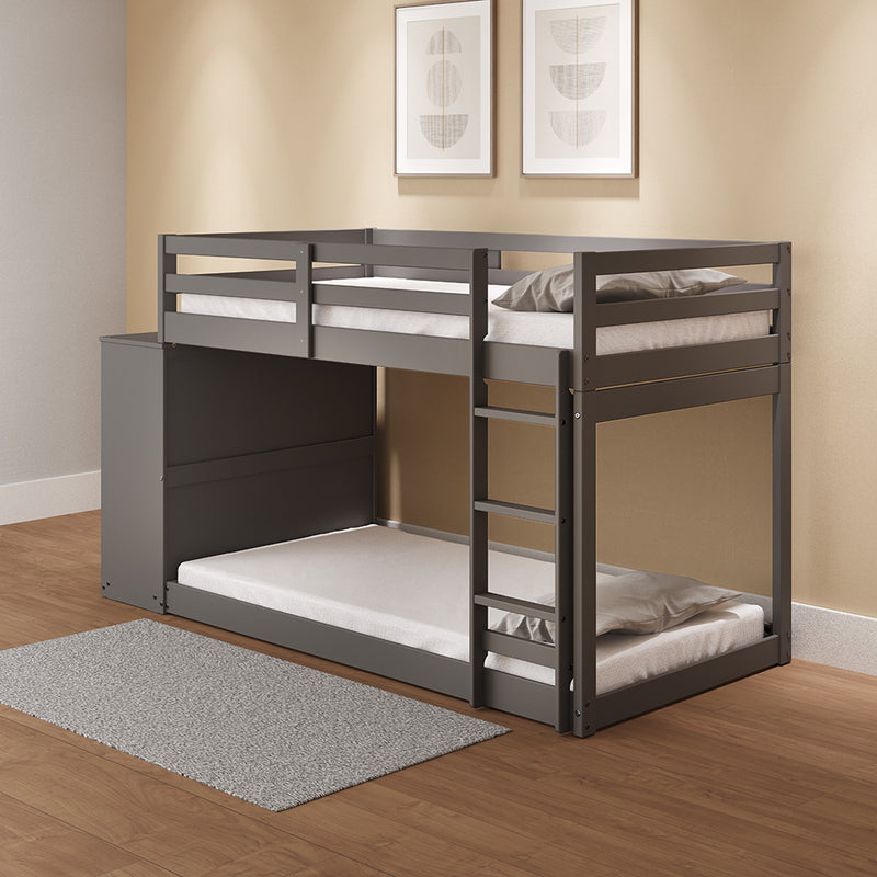 Gaston Twin/Twin Bunk Bed W/4 Drawers & 3 Compartments - BD01372