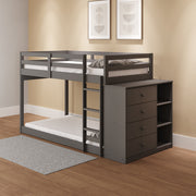 Gaston Twin/Twin Bunk Bed W/4 Drawers & 3 Compartments - BD01372