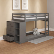 Gaston Twin/Twin Bunk Bed W/4 Drawers & 3 Compartments - BD01372