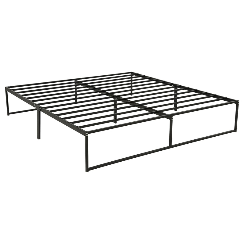 Gates Eastern King Heavy-Gauge Metal Platform Bed Frame Black - 305708KE