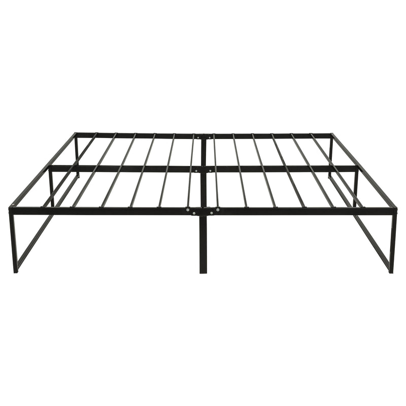Gates Eastern King Heavy-Gauge Metal Platform Bed Frame Black - 305708KE