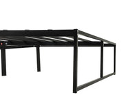 Gates Full Heavy-Gauge Metal Platform Bed Frame Black - 305708F