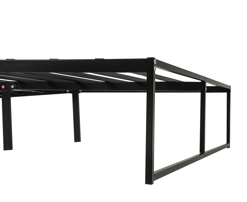 Gates Full Heavy-Gauge Metal Platform Bed Frame Black - 305708F