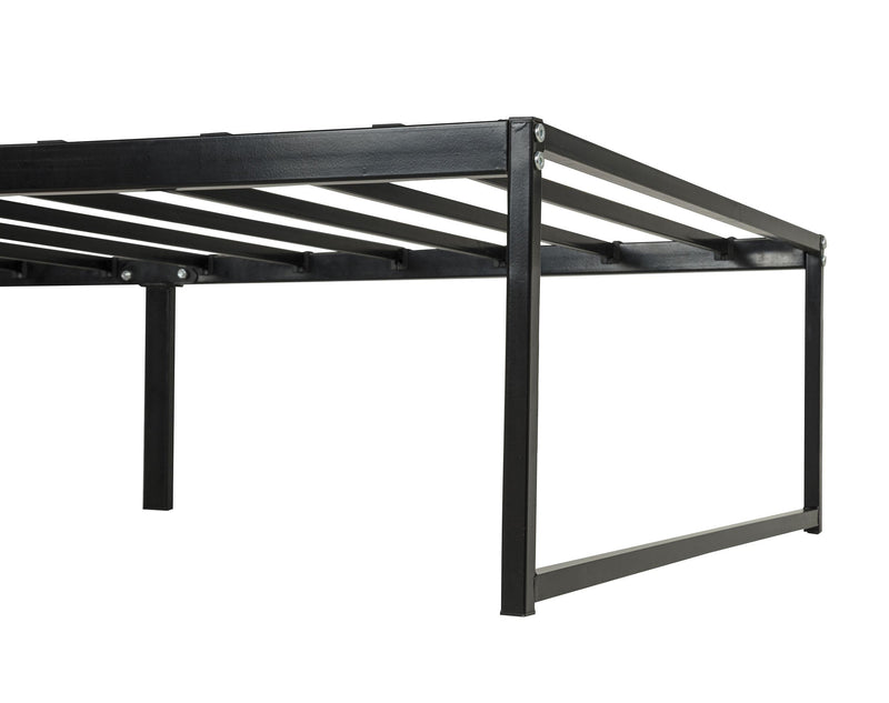 Gates Twin Heavy-Gauge Metal Platform Bed Frame Black - 305708T