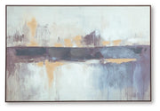 Gatesford Blue/White/Tan Wall Art - A8000479