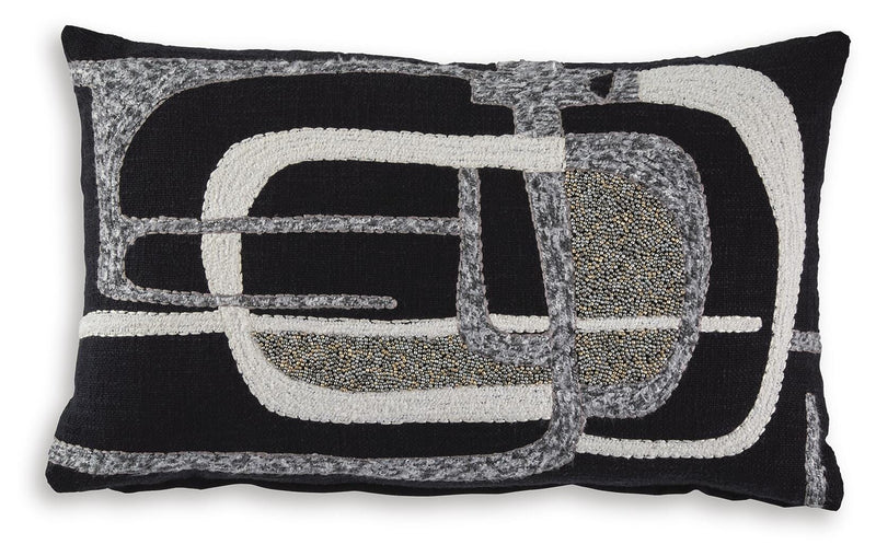 Gavrileigh Black/Gray/Ivory Pillow (Set of 4) - A1001113