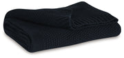 Gayelery Black Throw - A1001086T