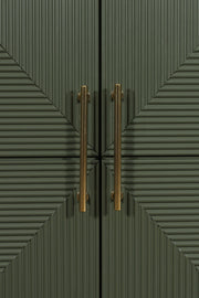 Geirwood Dark Green Accent Cabinet - A4000676