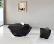 Gemma Stainless Steel Coffee Table in Black - 222Black-C