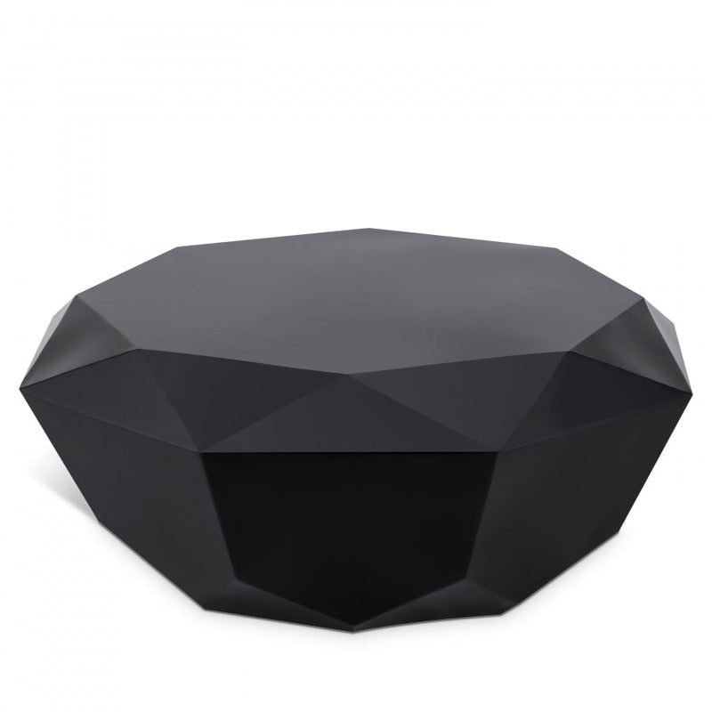 Gemma Stainless Steel Coffee Table in Black - 222Black-C
