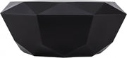 Gemma Stainless Steel Coffee Table in Black - 222Black-C