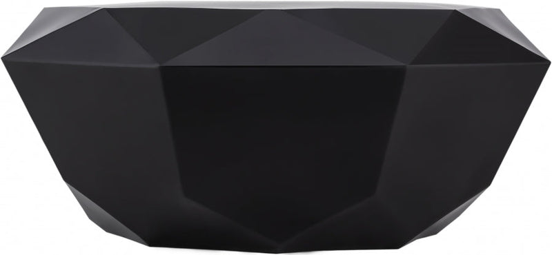 Gemma Stainless Steel Coffee Table in Black - 222Black-C