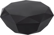 Gemma Stainless Steel Coffee Table in Black - 222Black-C