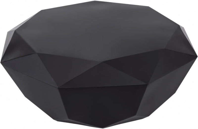 Gemma Stainless Steel Coffee Table in Black - 222Black-C