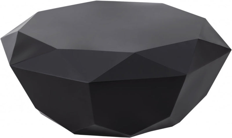 Gemma Stainless Steel Coffee Table in Black - 222Black-C