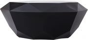 Gemma Stainless Steel Coffee Table in Black - 222Black-C