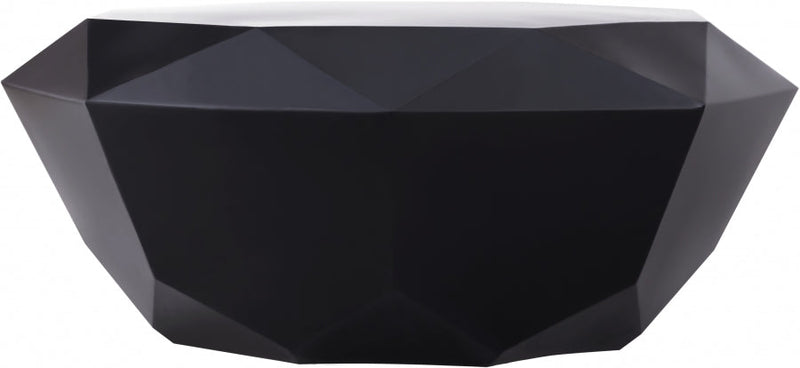 Gemma Stainless Steel Coffee Table in Black - 222Black-C