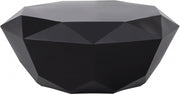 Gemma Stainless Steel Coffee Table in Black - 222Black-C