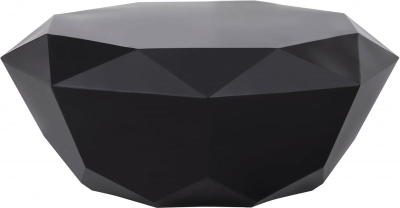 Gemma Stainless Steel Coffee Table in Black - 222Black-C