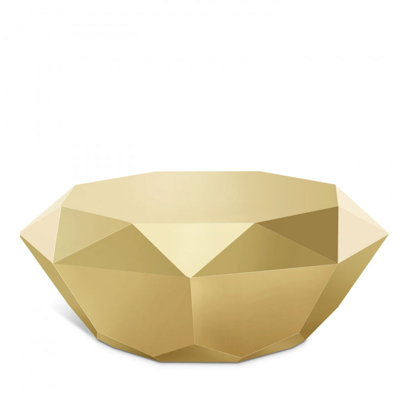 Gemma Stainless Steel Coffee Table in Gold - 222Gold-C