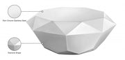 Gemma Stainless Steel Coffee Table in Silver - 222Silver-C