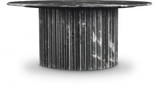 Genoa Marble Coffee Table in Black - 248Black-CT