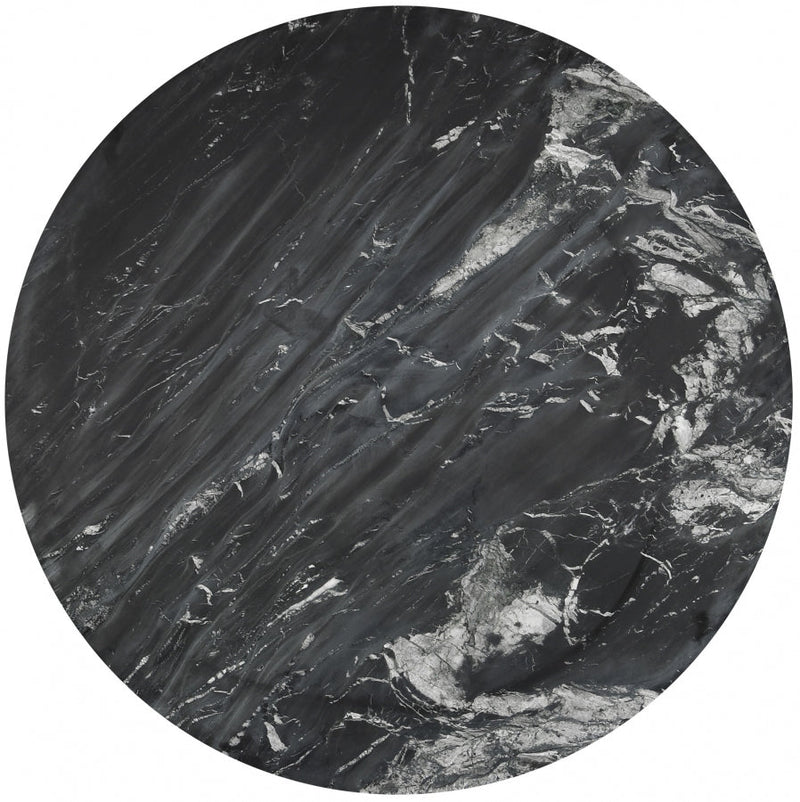 Genoa Marble Coffee Table in Black - 248Black-CT