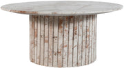 Genoa Marble Coffee Table in Breccia - 248Breccia-CT