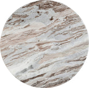 Genoa Marble Coffee Table in Brown - 248Brown-CT