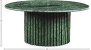 Genoa Marble Coffee Table in Green - 248Green-CT