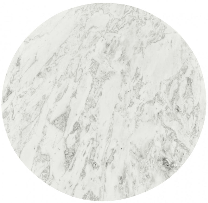 Genoa Marble Coffee Table in White - 248White-CT