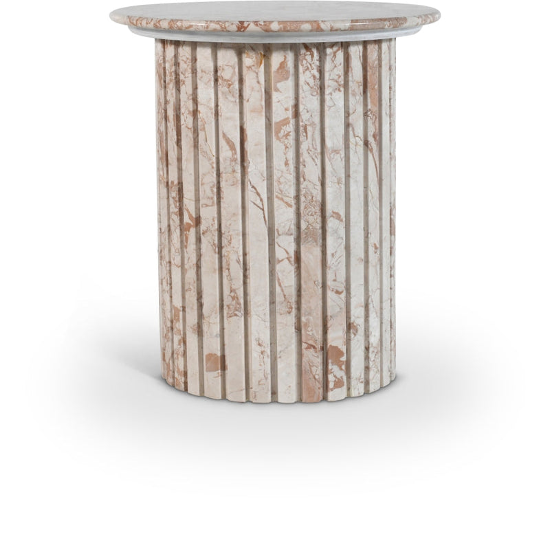 Genoa Marble End Table in Breccia - 248Breccia-ET