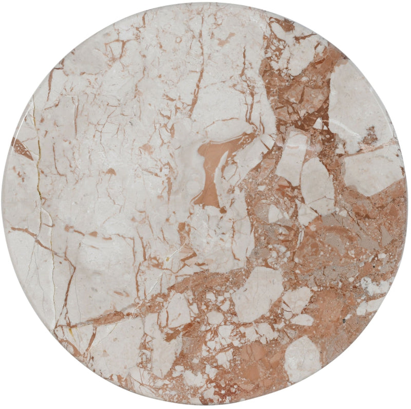 Genoa Marble End Table in Breccia - 248Breccia-ET