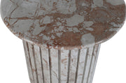 Genoa Marble End Table in Breccia - 248Breccia-ET