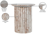 Genoa Marble End Table in Breccia - 248Breccia-ET