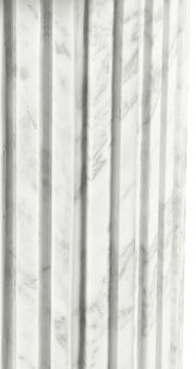 Genoa Marble End Table in White - 248White-ET