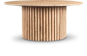 Genoa Travertine Coffee Table in Natural - 248Travertine-CT