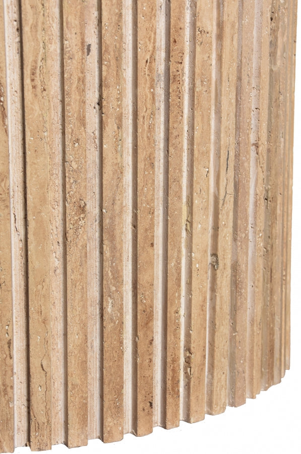 Genoa Travertine Coffee Table in Natural - 248Travertine-CT