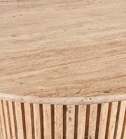 Genoa Travertine Coffee Table in Natural - 248Travertine-CT