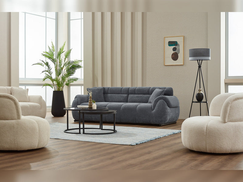 Genova Convertible Sofa in White - 200-SIM-GEN-ERATO01-3