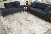 Gentor Blue/Ivory 8' x 10' Rug - R406521
