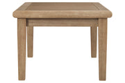 Gerianne Grayish Brown Coffee Table - Gate FurnitureOutdoor Products