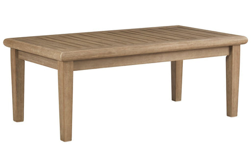 Gerianne Grayish Brown Coffee Table - Gate FurnitureOutdoor Products