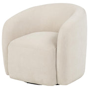 Gerley Chenille Upholstered Swivel Accent Chair Beige - 902473