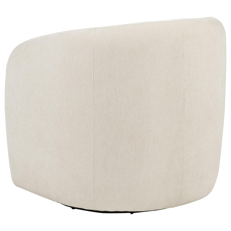 Gerley Chenille Upholstered Swivel Accent Chair Beige - 902473
