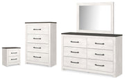 Gerridan Dresser, Mirror, Chest and Nightstand - B1190B40