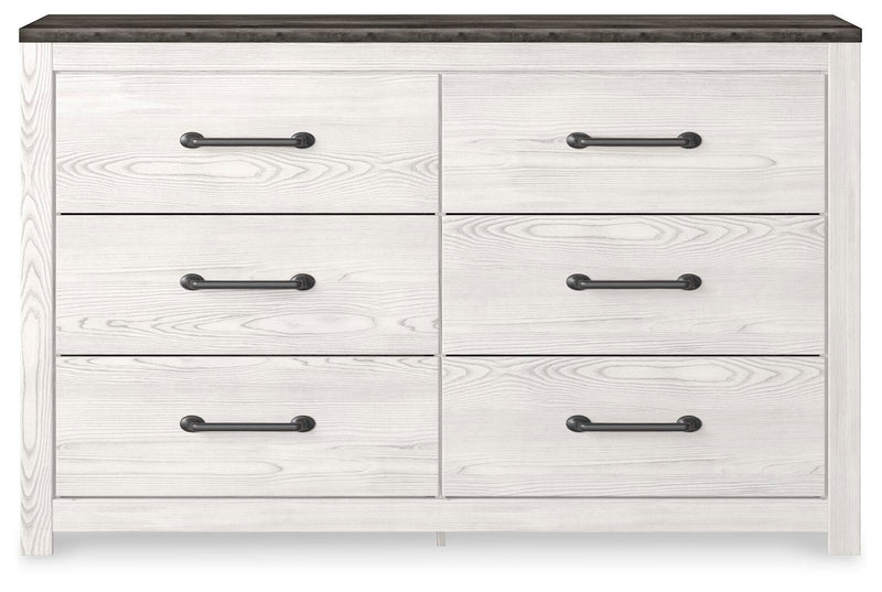 Gerridan Queen Panel Bed, Dresser and 2 Nightstands - B1190B38