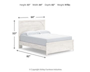 Gerridan Queen Panel Bed, Dresser and 2 Nightstands - B1190B38