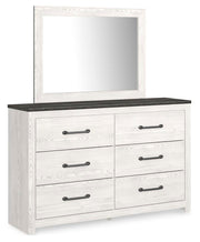 Gerridan Queen Panel Bed, Dresser, Mirror and 2 Nightstands - B1190B39